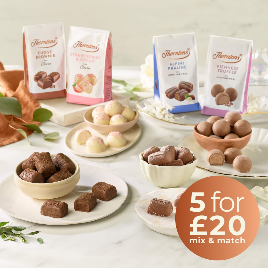 Chocolate Bags Classic Continental Thorntons