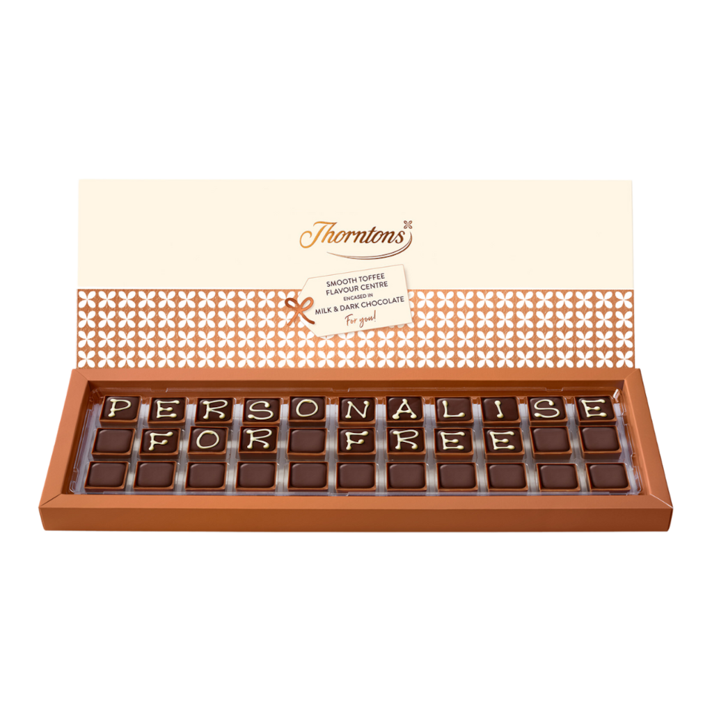 Personalised Chocolate Truffles Large Box